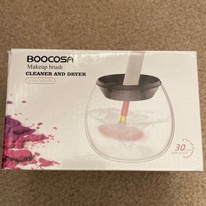 Boocosa makeup brush cleaner and dryer.